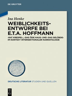 cover image of Weiblichkeitsentwürfe bei E.T.A. Hoffmann